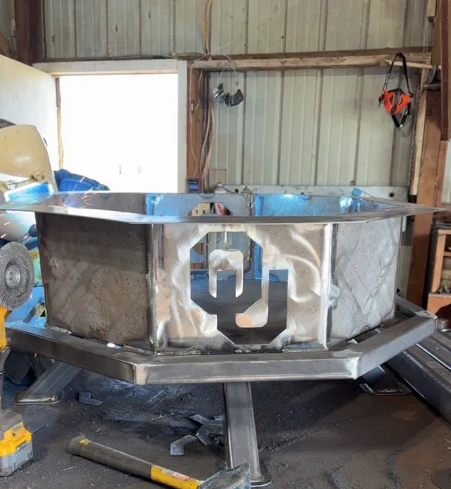 Custom Fire Pit Ring